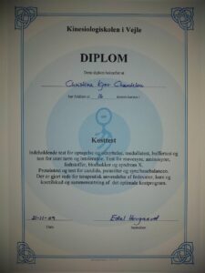 kursusbevis kosttest